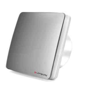 Longway FreshX 6 inch 22W Plastic Silver Exhaust Fan with Powerful Motor & 2 Years Warranty, Sweep: 150mm