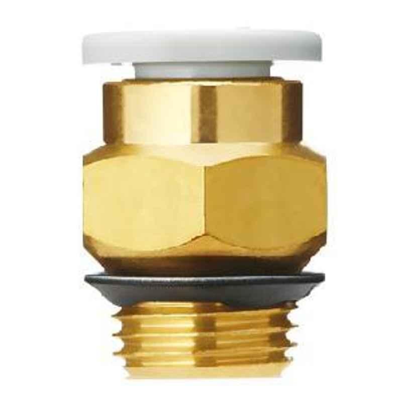SMC 10 mm Brass Male Connector KQ2H10-U02A