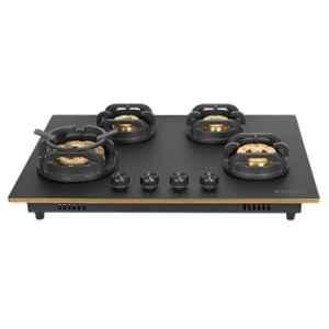 Faber Verona HD724 4 Burners Auto Ignition Toughned Glass Built in Hob, 106.0711.347