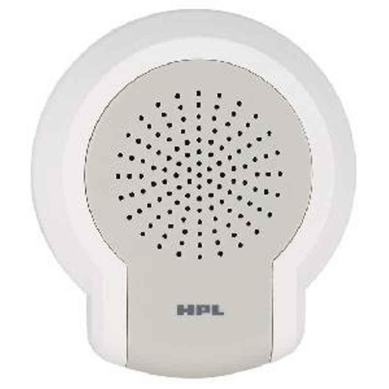 HPL Musical Door Bell Battery Operated White EASMDB06
