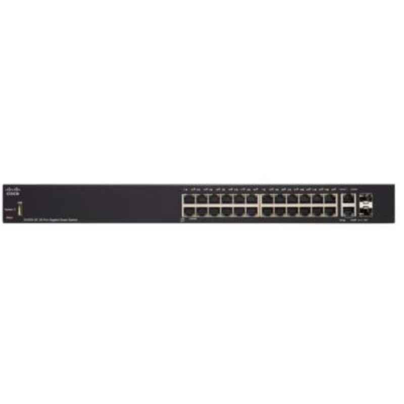 Cisco SG25026P 195W 26 Gigabit Ethernet Ports Smart Switches, SG25026PK9UK