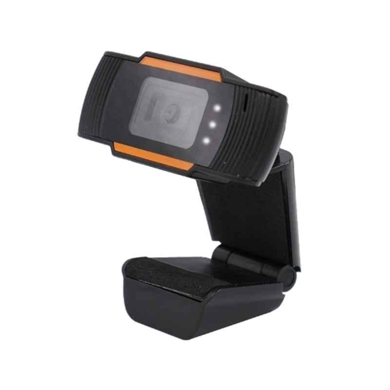 Zebronics Crisp Pro 5MP Black High Resolution Webcam with Built-in Microphone