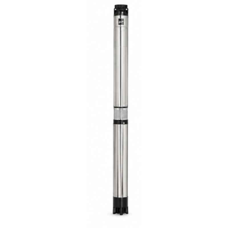 Kirloskar KS3 PURNA 60-1312 1.25HP Single Phase 12 Stage Water Filled Submersible Pump with Control Panel, D11KQ01300612500