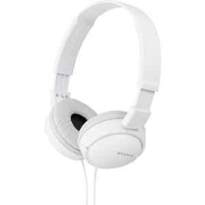 Sony ZX110A White Wired On the Ear Headset without Mic