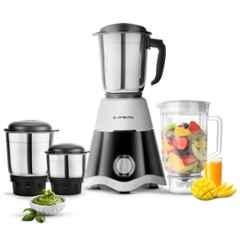 Longway Super Dlx 750W ABS Black & Gray Mixer Grinder with 4 Jars