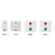 Anchor Roma 20A 2 Module White Motor Starter Switch for Overload Protection, 66020, (Pack of 10)