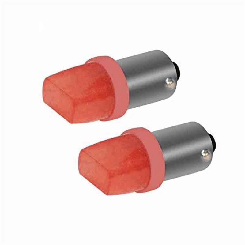 Buy AllExtreme Exb9Br2 Ba9S Led Parking Light Super Bright Car Interior  License Plate Wedge Dome Trunk Dashboard Bulb For Car Bike & Motorcycle  (3W, Red), (Pack of 2) Online At Price ₹598
