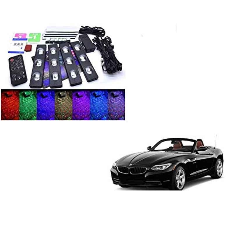 Kozdiko 4 Pcs 7 Colour Seat Bottom Car Star Light Kit with Remote Control For BMW Z4
