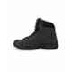 Eego Italy Leather Steel Toe Black Work Safety Boots, Size: 11, WW-45