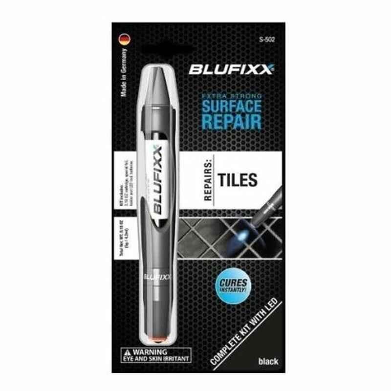 Blufixx LED Repair Gel Pen Kit, S-502, 5GM, Black