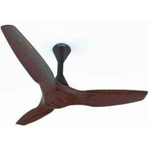 Crompton Silent Pro Enso 58W Dark Walnut Wood 3 Blade Ceiling Fan, Sweep: 1240 mm