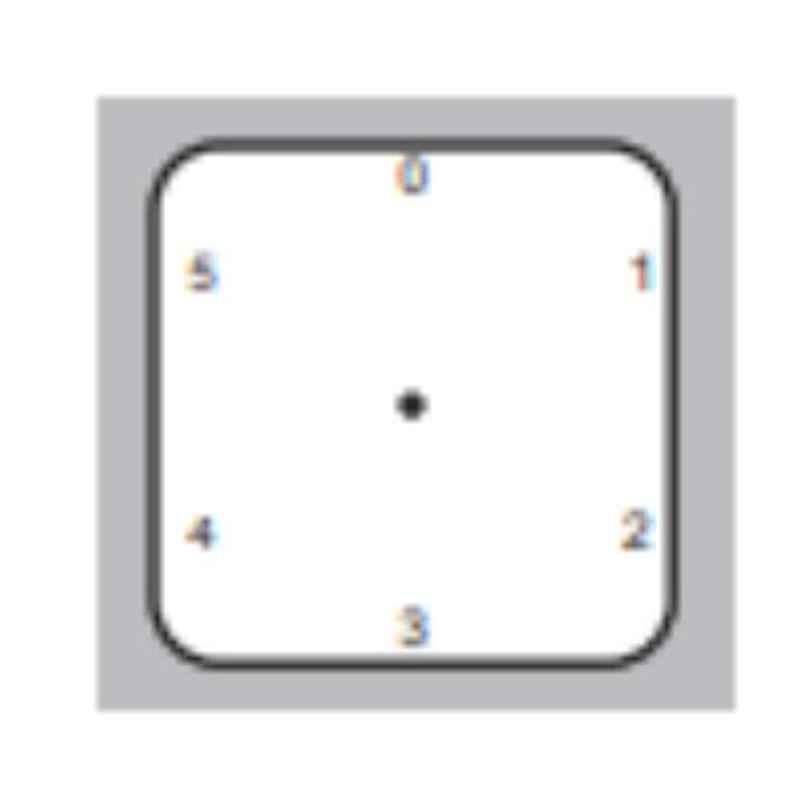 L&T 3 Pole 100A 5 Way Multi Step Switch with off, 61102