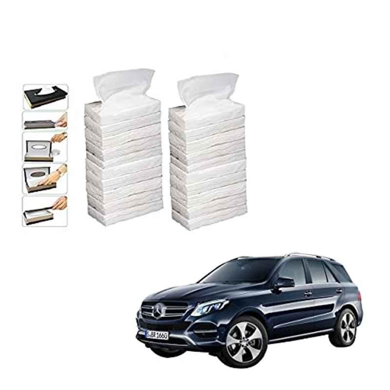 Kozdiko 100 Pulls Dispenser Box Refiller Tissue Paper with 200 Sheets for Mercedes Benz Gle Class (Pack of 20)