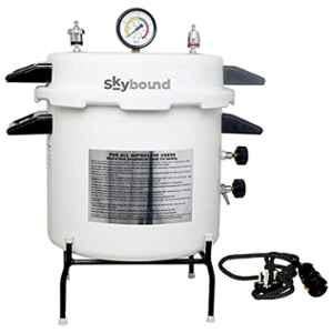 Skybound 12x12 inch Epoxy Finish Electric Autoclave Sterilizer for Clinic & Hospital