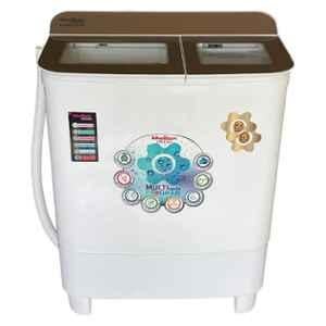 Khaitan Orfin KOSWMFTG7501 7.5kg Metallic Gold Full Toughened Glass Semi Automatic Washing Machine