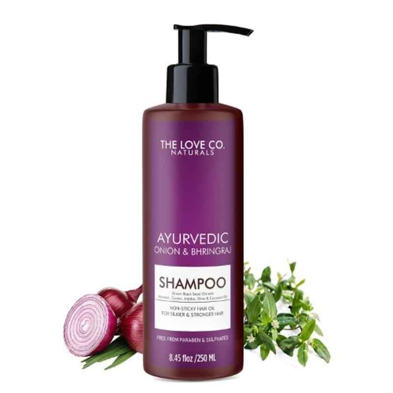 The Love Co. 3307 300ml Ayurvedic Onion & Bhringraj Shampoo