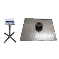 Shri Sai 1000kg Mild Steel Platform Weighing Scale, PF900M-4LC-MS-1T