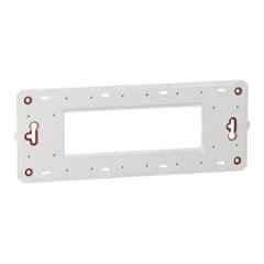 Schneider Electric Unica Pure 6 Module White Fixing Frame, UNPGP6M