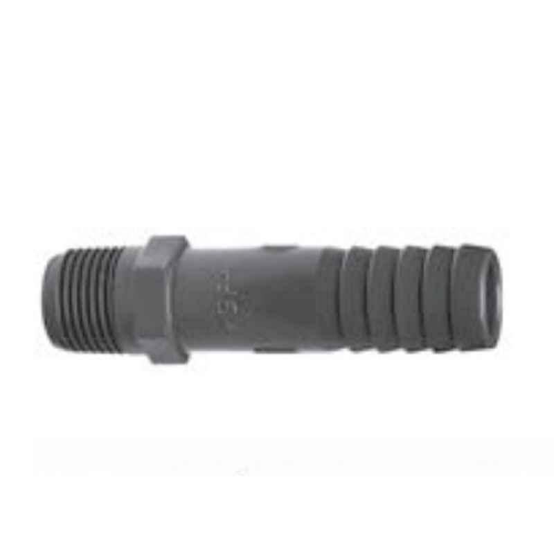 Hepworth 21.96.07 1/4x1/4inch PN 10 PVC-U Hose Connector, 721.960.704