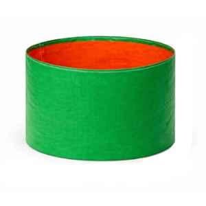 India Green Innovative 15x15 inch 220GSM HDPE Green Round UV Treated Grow Bag for Vegetable Gardening (Pack of 5)