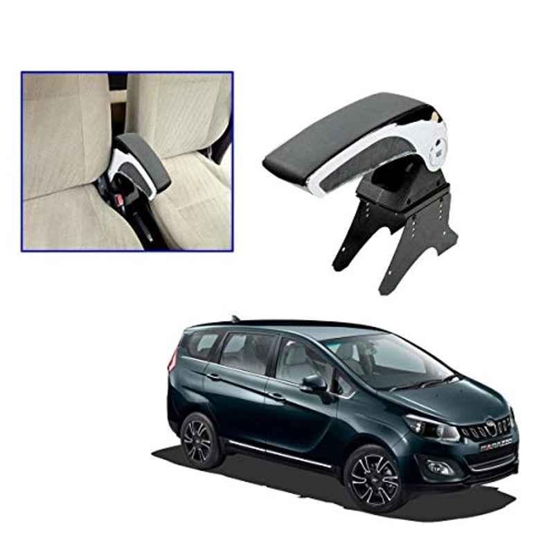 Kozdiko Black Chrome Finish Car Armrest for Mahindra Marazzo