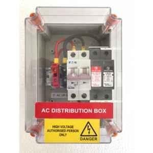 Daystar Single Phase Solar AC Distribution Box with 20 & 32A/2P AC MCB, 1 Pole AC SPD (Pack of 4)