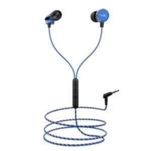 boAt Bassheads 172 Blue Wired Headset with Mic