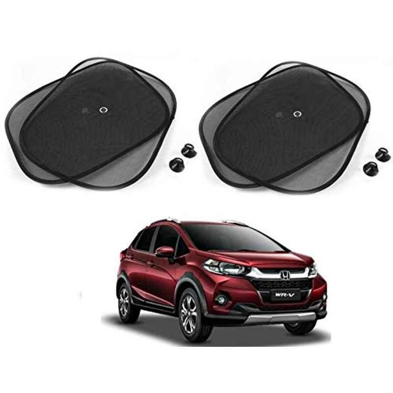 Kozdiko 4 Pcs Black Chipokoo Car Window Sunshade Curtain Set for Honda WRV, koz_79218