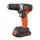 Black & Decker 18V Lithium-Ion Drill Driver with 1.5Ah Battery, BCD001C1