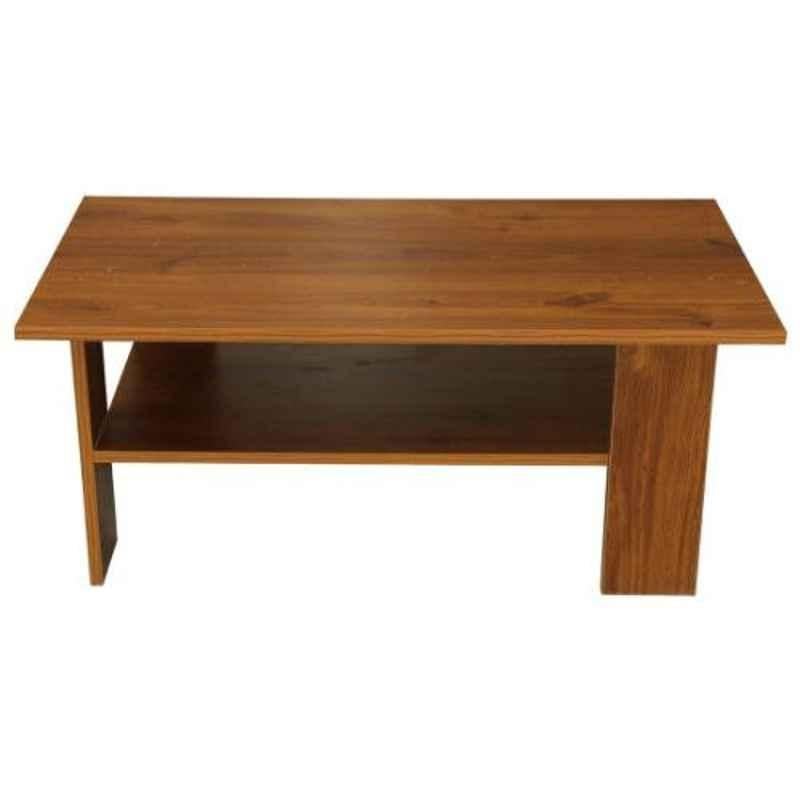 Evok Jasper Engineered Wood Golden Teak Coffee Table, FLILCTPBMTWN11469M