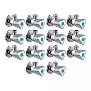 Fastgear Triangle Stainless Steel Silver Chrome Finish Angle Valve, FG2476 (Pack of 14)