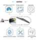 AutoPop Rear Wiper Blade for Honda Mobilio