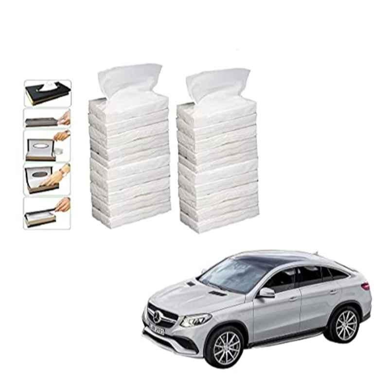 Kozdiko 100 Pulls Dispenser Box Refiller Tissue Paper with 200 Sheets for Mercedes Benz B-Class (Pack of 20)