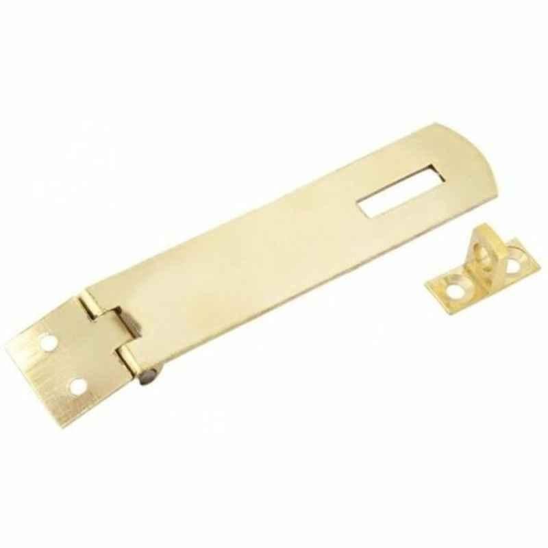 Robustline 9x2cm Gold Brass Hasp & Staple