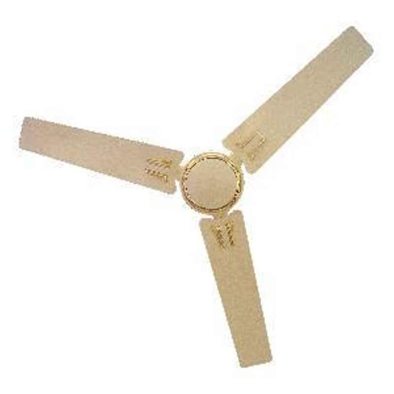 Bevel Deco 1200 mm ceiling fanLiquid Paint with Metallic Finish 390 RPM Ivory