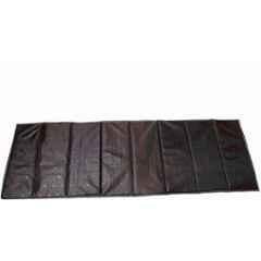 QUIT-X 18mm Black Indian Yoga Cloud Ultra Thick Yoga Mat with Shoulder Sling Bag
