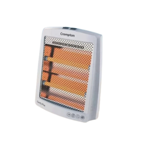 Crompton Comfy Plus 800W ABS White Quartz Room Heater (Pack of 3)