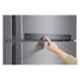 LG 516L 3 Star Grey Frost Free Double Door Refrigerator with Top Mount Freezer, GN-H602HLHU