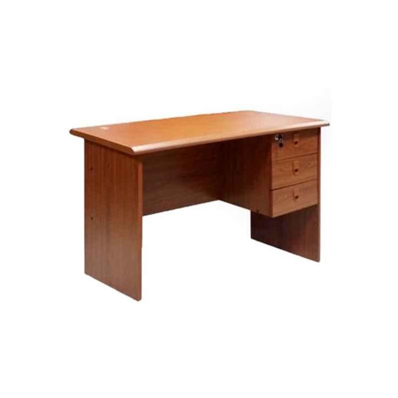 AE 120x65x75cm Wood Cherry Office Table with 3 Drawers, AE 9103