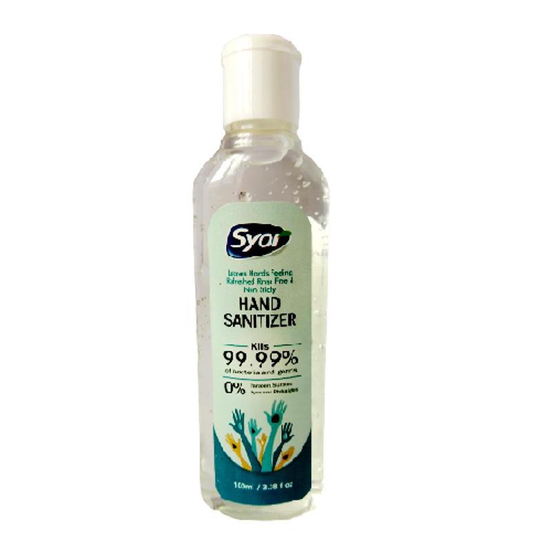 Syor 100ml 61-70% Isopropyl Alcohol Hand Sanitizer (Pack of 10)