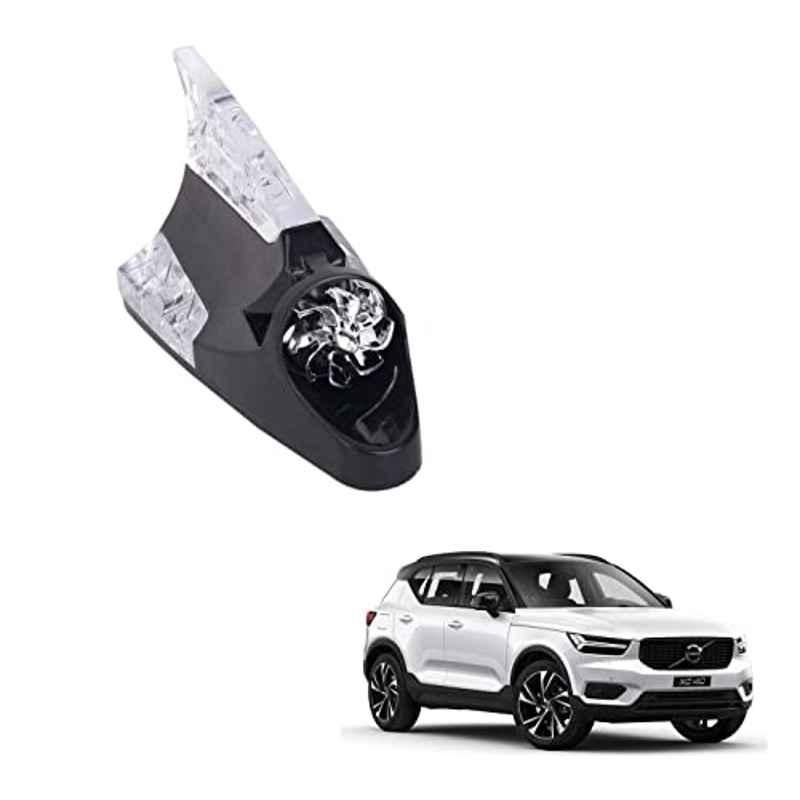 Kozdiko Black Auto Wind Power LED Light Shark Fin Car Antenna for Volvo XC40