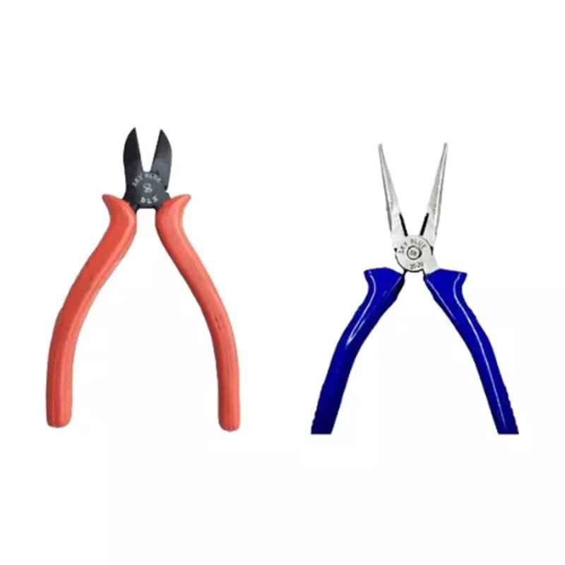 Sky Blue 2 Pcs 7.8 inch Diagonal Plier Combo, SBE_PLIER_COMBOS_COMBO_803