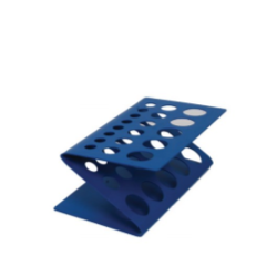 Borosil 19 Hole Z Shape Aluminium Test Tube Stand, LATS8888H19
