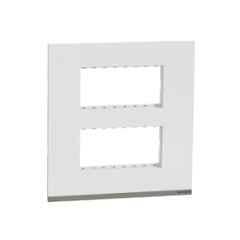 Schneider Electric Unica Pure Plastic Surround Grid Plate, UNSCP8MSQ_WE (Pack of 5)