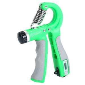 Strauss 15x11x3cm Plastic Green Adjustable Hand Grip with Counter, ST-2765