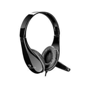 Zebronics Black Headphone with Mic, ZEB-2200HMV