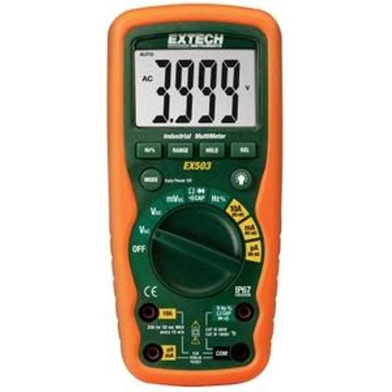 Extech EX-503 Digital Multimeter AC Voltage Range 0.1mV to 1000V