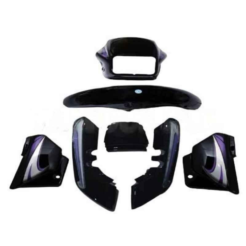 Buy Grow Famous Black Purple Sticker Full Body Kit for Hero