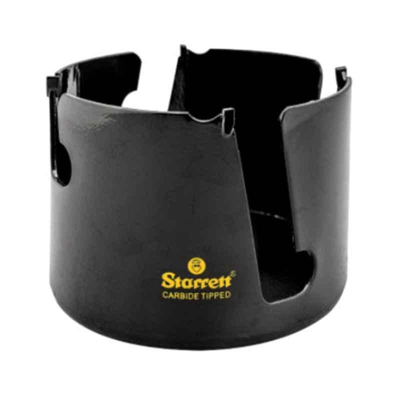 Starrett 83mm Black Tungsten Carbide Tipped Multi Purpose Hole Saw, MPH0314