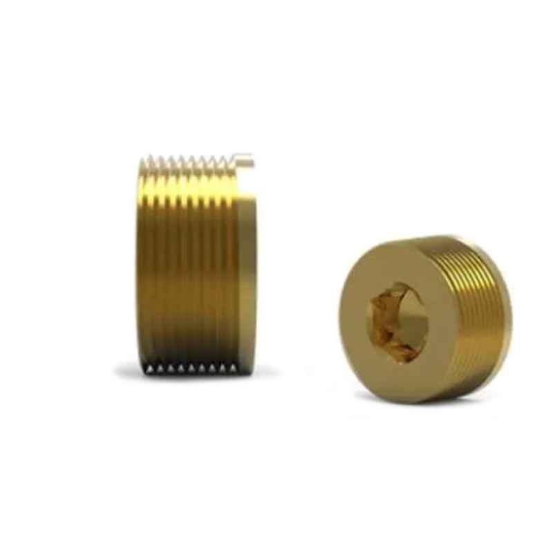 Hawke 477 M75 Brass Nickel Plated Tamperproof Stopping Plug
